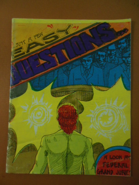 Image for Just A Few Easy Questions A Look At Federal Grand Juries (Edge City Comix, 1975)