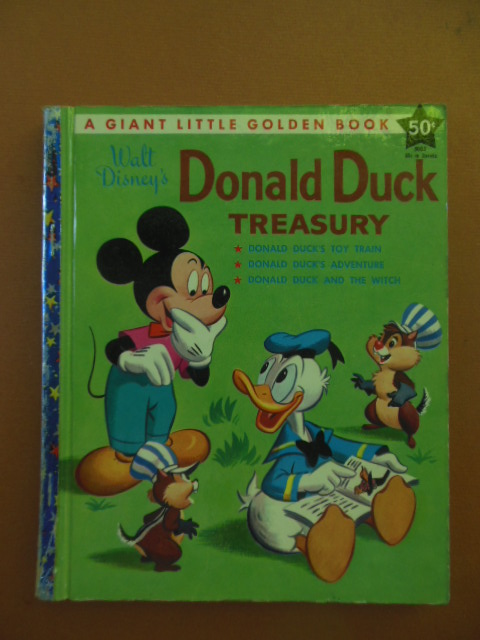 Image for Donald Duck Treasury (A Giant Little Golden Book 1957 1st Ed.)