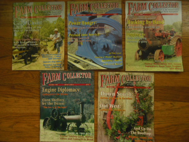 Image for Farm Collector Magazine (FirsT TWELVE  Issues Including Premier, August 1998)