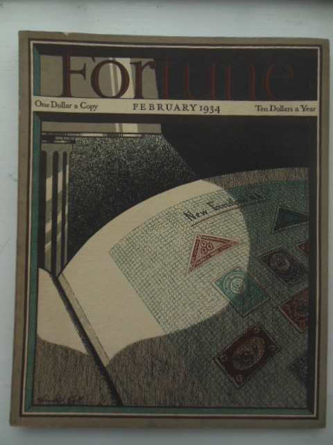 Image for Fortune Magazine November, 1934 (Father Coughlin, U.S. wines, radium, United States Rubber)
