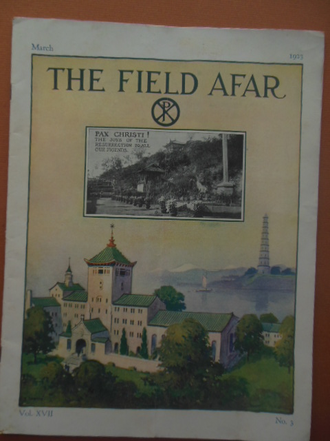 Image for The Field Afar Magazine March, 1923 (Maryknoll Mission in Yeungkong,China)