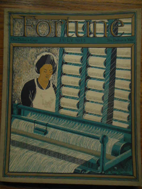 Image for Fortune Magazine July, 1935 (Anheiser-Busch, Women In Business, Restoring Williamsburg, U.S. Smelting & Refining)