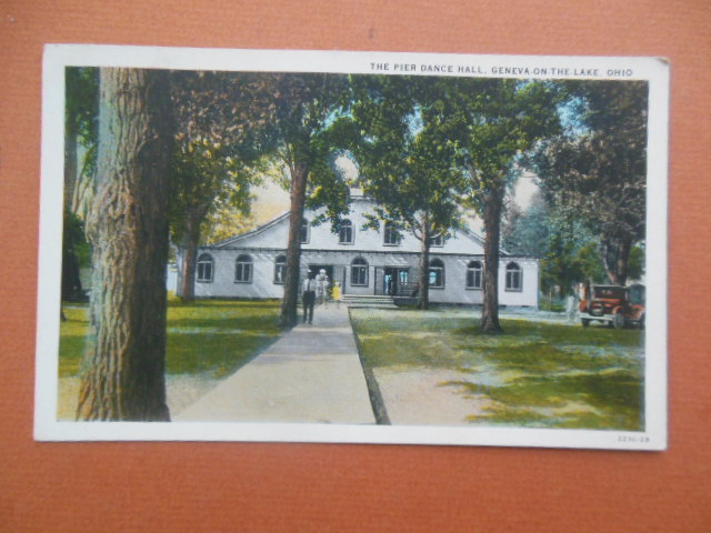 Image for Postcard The Pier Dance Hall Geneva-on-the-Lake, Ohio (1930's)