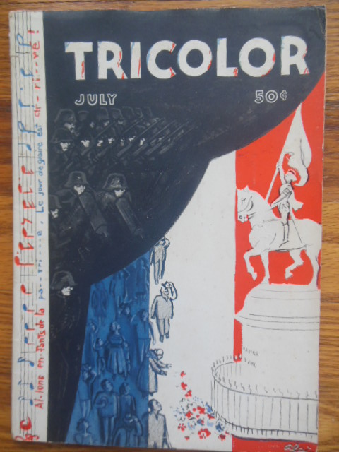 Image for Tricolor Magazine July, 1944 (Harry Bellamann, Alicia Markova)