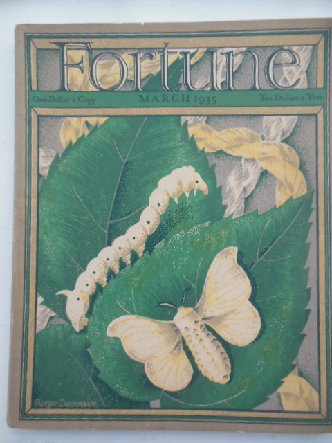 Image for Fortune Magazine March, 1935 (Japanese Silk; 6 Day Bike Race Madison Square Garden)