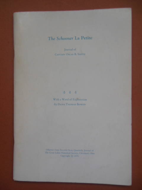 Image for The Schooner La Petite; Journal of Captain Oscar B. Smith