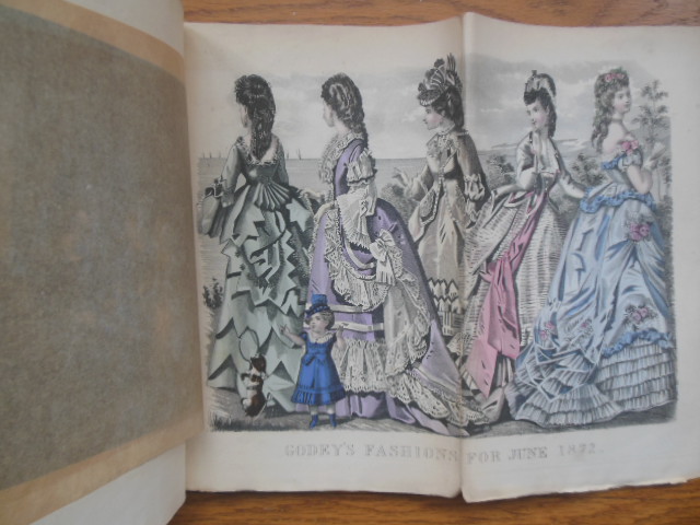 Image for Godey's Lady's Book June, 1872 (three-fold-outs)