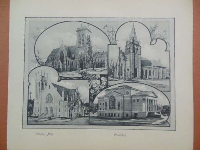 Image for Print Omaha, Nebraska Churches