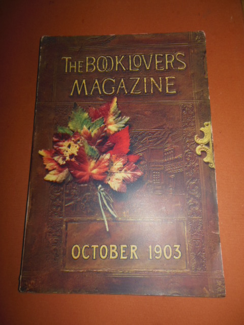 Image for The Booklovers Magazine October, 1903