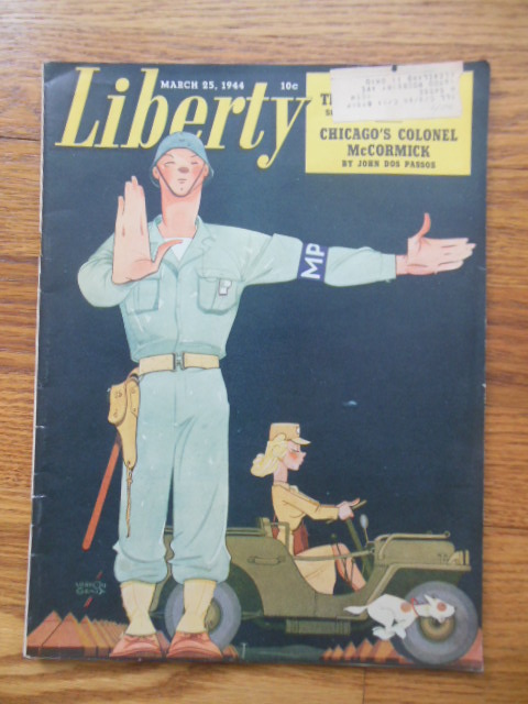 Image for Liberty Magazine March 25, 1944 (John Dos Passos. The Lone Ranger)