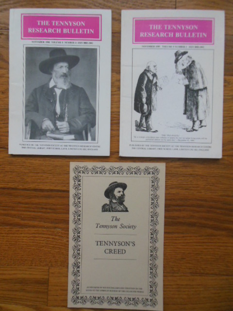 Image for Tennyson's Creed and The Tennyson Research Bulletin Volume 5, Nos. 3 & 4 (1989-90)