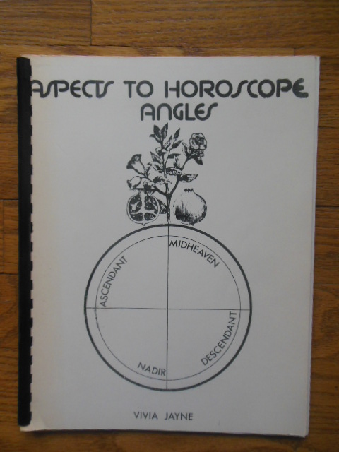 Image for Aspects To Horoscope Angles (1975)