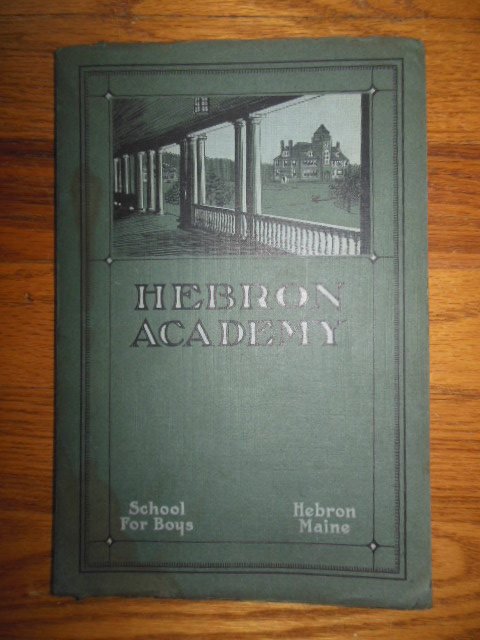 Image for Hebron Academy Hebron, Maine 1928 Catalog