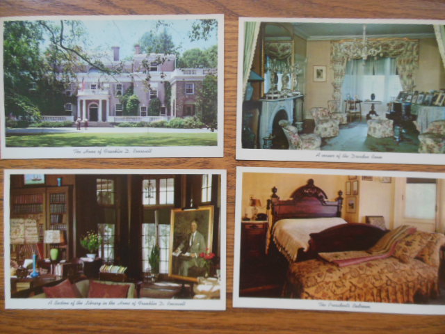 Image for Postcards Hyde Park Home of Franklin D. Roosevelt (4 cards)