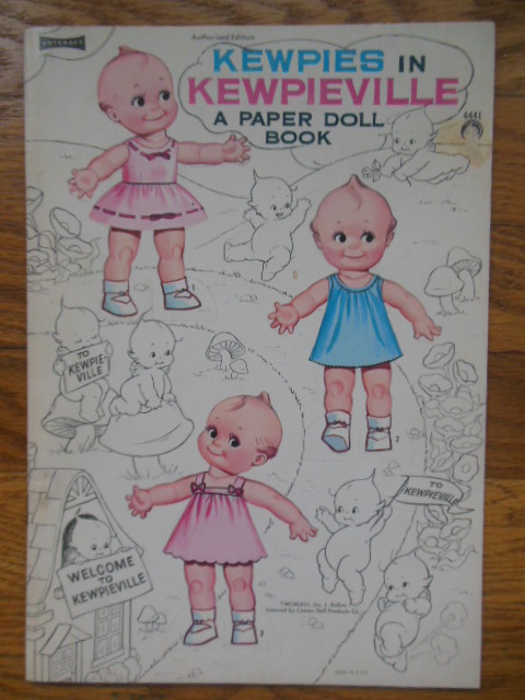 Image for Kewpies In Kewpieville A Paper Doll Book (Six Stand-up Kewpies) 1966