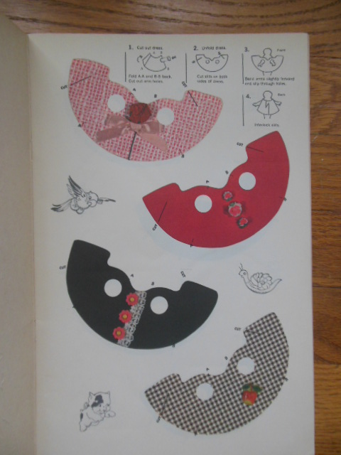 Kewpie Kin Paper Dolls (Six Stand-up Dolls 1967)