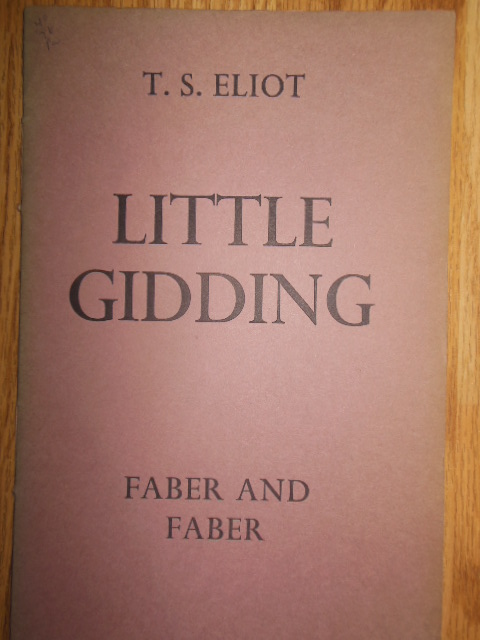T.S. Eliot, Little Gidding (1st Edition, 1942) Image for T.S. Eliot, Little Gidding (1st Edition, 1942)