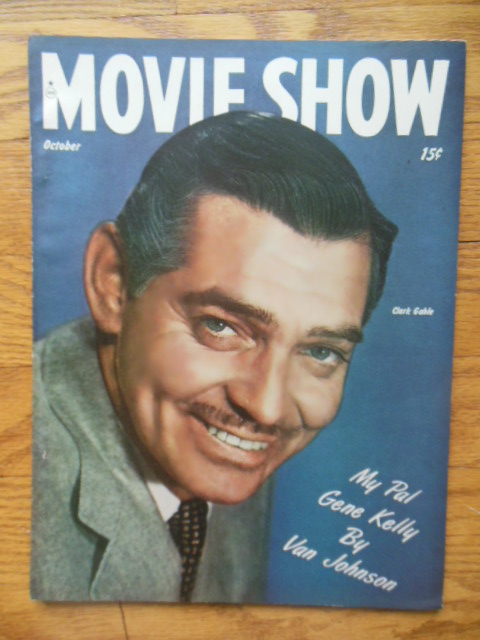 Image for Movie Show Magazine October, 1947 (Clark Gable)