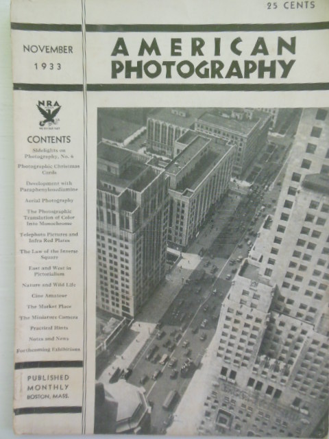 Image for American Photography, November 1932