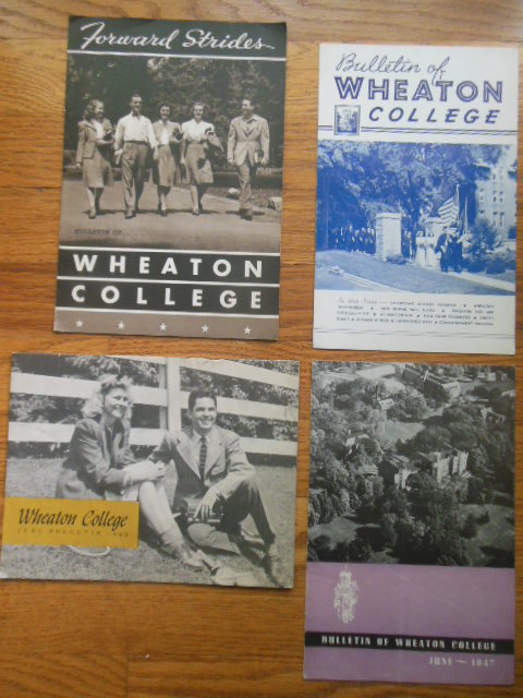 Image for Bulletin of Wheaton College (4 Issues 1941, '43, '45, '47)