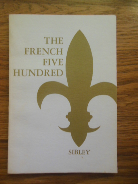 Image for The French Five Hundred 1968 (History of Gallipolis, Ohio)