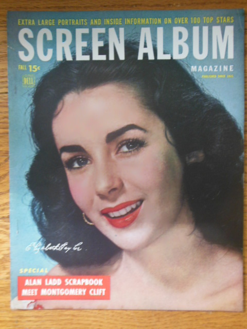 Image for Screen Album Magazine Fall, 1949 (Elizabeth Taylor, Alan Ladd, Montgomery Clift)