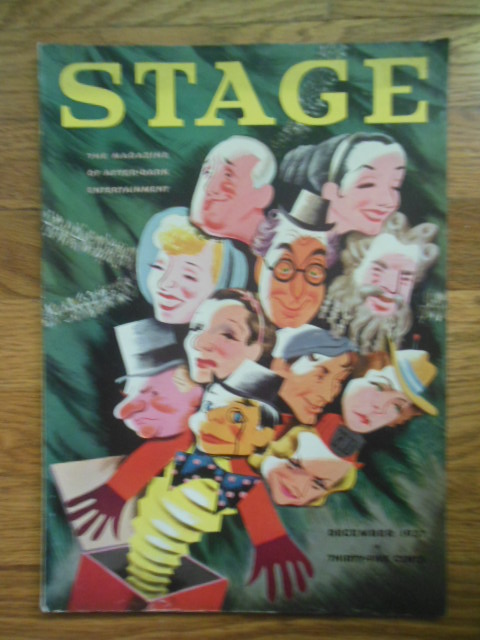 Image for Stage; The Magazine of After Dark Entertainment December, 1937 (FDR Lampoon, Snow White & 7 Dwarfs Movie)