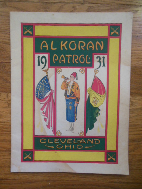Image for Al Koran Patrol Cleveland, Ohio 1931 (Shriners)