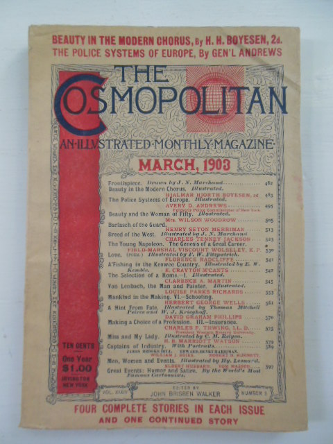 Image for The Cosmopolitan Magazine March 1903 (Beauty and the Stage, Beauty at 50, Police of Europe)