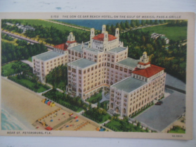 Image for Postcard The Don Ce-Sar Beach Hotel Pass-A-Grille, Florida
