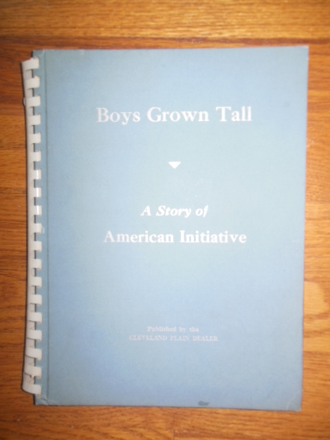 Image for Boys Grown Tall; A Story of American Initiative (50 Cleveland Leaders, 1944)