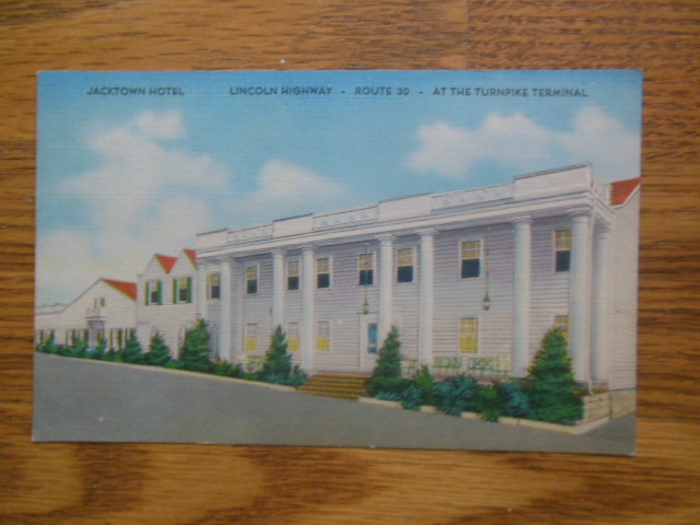 Image for Postcard Jackson Hotel Route 30 At the Turnpike Terminal