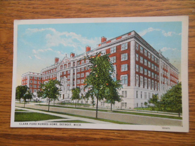Image for Clara Ford Nurses Home Detroit, Michigan (1926)