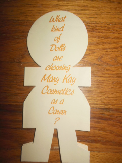 Image for What Kind of Dolls Are Choosing Mary Kay Cosmetics As A Career? (1976 Recruitment Die-cut Paper Dolls)
