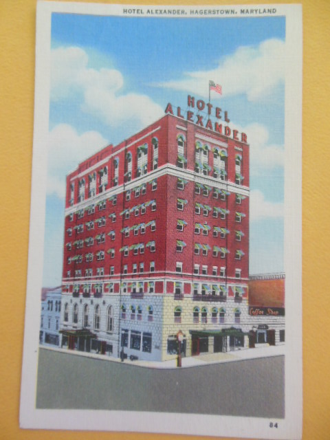 Image for Postcard Hotel Alexander Hagerstown, Maryland