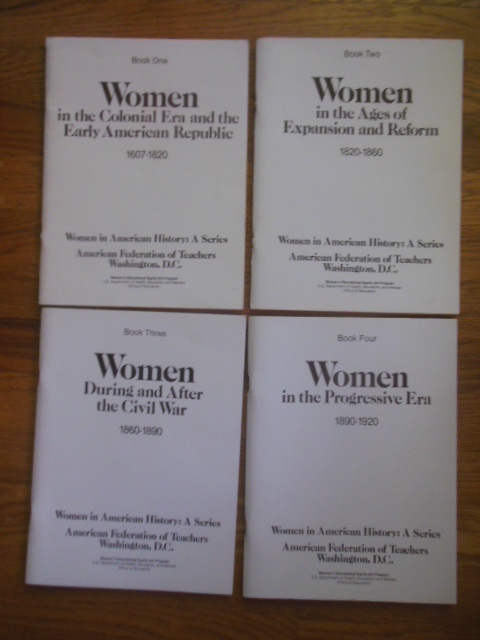 Image for Women In American History; A Series (Four Volume Set 1979)