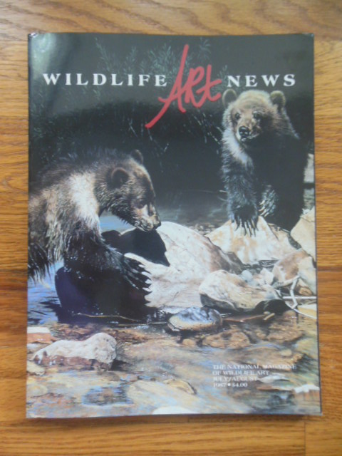 Image for Wildlife Art News July/August, 1987 (Charles Frace, Wildlife totems, Fenwick Lansdowne, Robert Clement Ray)