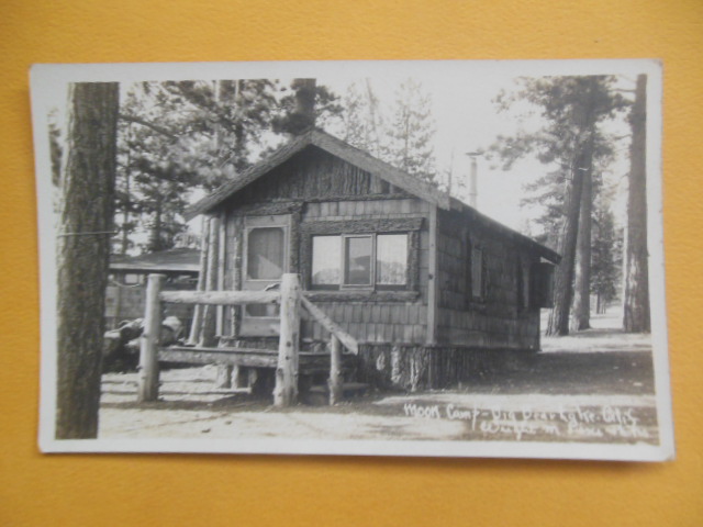 Image for Real Photo Postcard Moon Camp Big Bear Lake, California