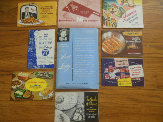 Image for Swift and Company Martha Logan Leaflets In Folder (1940's)