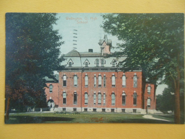 Image for Postcard Wellington, Ohio High School 1909