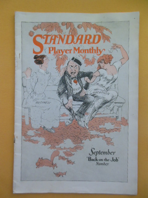 Image for Standard Player Monthly September, 1922 (Player Pianos)