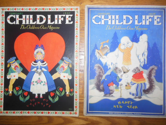 Image for Child Life Magazine January, Febrary, 1937