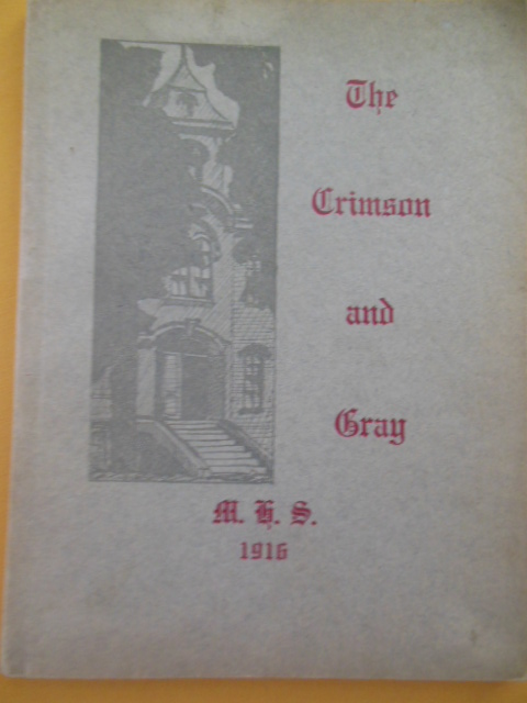 Image for The Crimson and Gray Medina High School 1916 (Ohio)