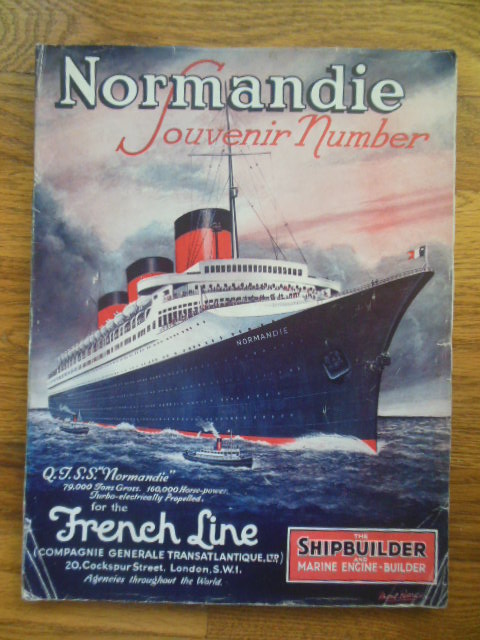 Normandie Souvenir Number (The Shipbuilder Magazine June, 1935) Image for Normandie Souvenir Number (The Shipbuilder Magazine June, 1935)