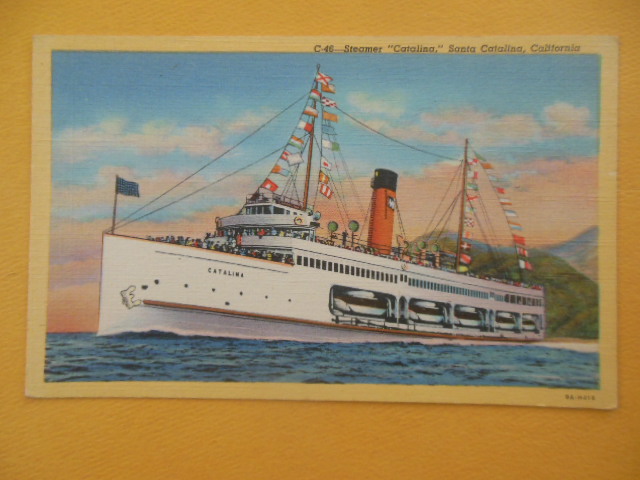 Image for Postcard C-46 Steamer "Catalina," Santa Catalina, California