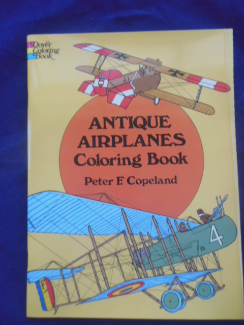 Image for Antique Airplanes Coloring Book (1975)