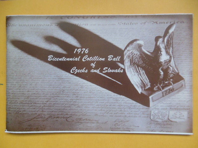 Image for 1976 Bicentennial Cotillion Ball of Czechs and Slovaks Program (Cleveland, Ohio)