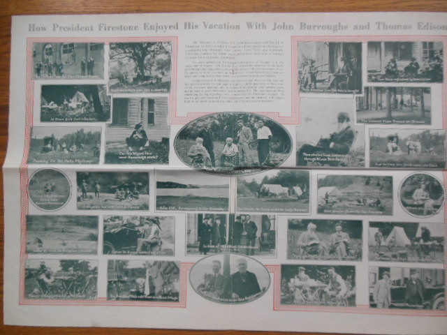 Image for Thomas Edison, John Burroughs, Harvey Firestone Vacation (The Firestone December, 1916)