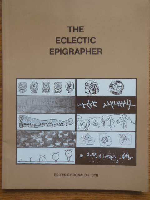Image for The Eclectic Epigrapher (Stonehenge Viewpoint Issues  99-100)