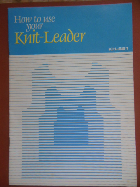 Image for How to Use Your Knit-Leader KH-881